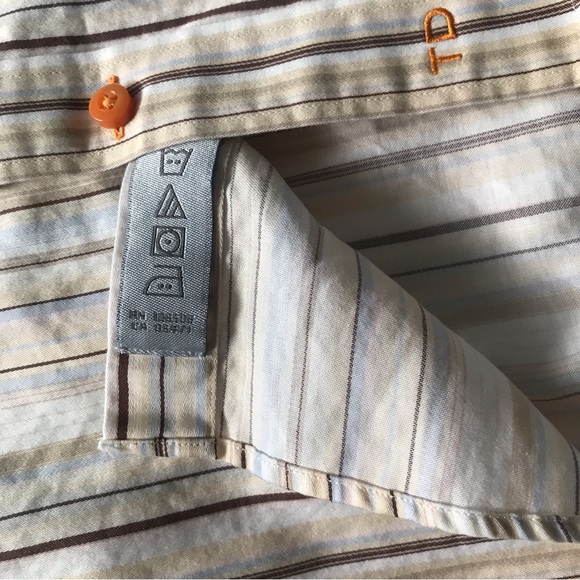 Thomas Dean Long Sleeve Dress Shirt - Picture 5 of 10